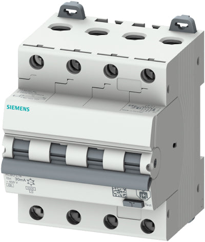 Siemens personskyddsautomat 3P+N 30mA 6kA C32a
