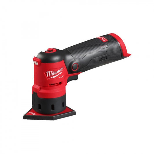 Milwaukee M12 Fixarpaket – Multiverktyg + Deltaslip + 6,0Ah Batteri