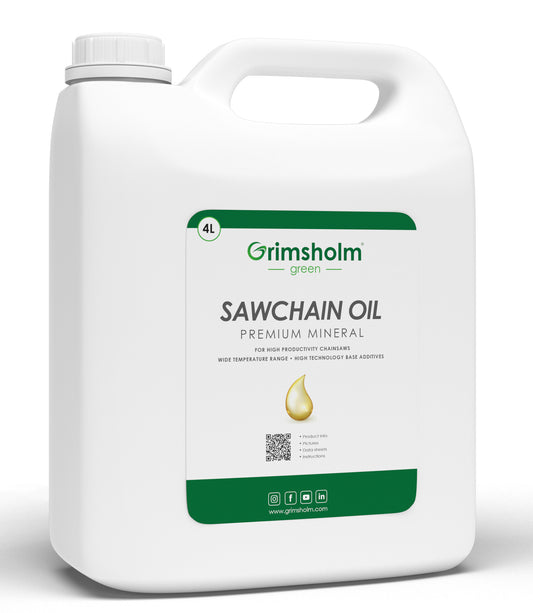 Sågkedjeolja Premium Mineral, 4 L
