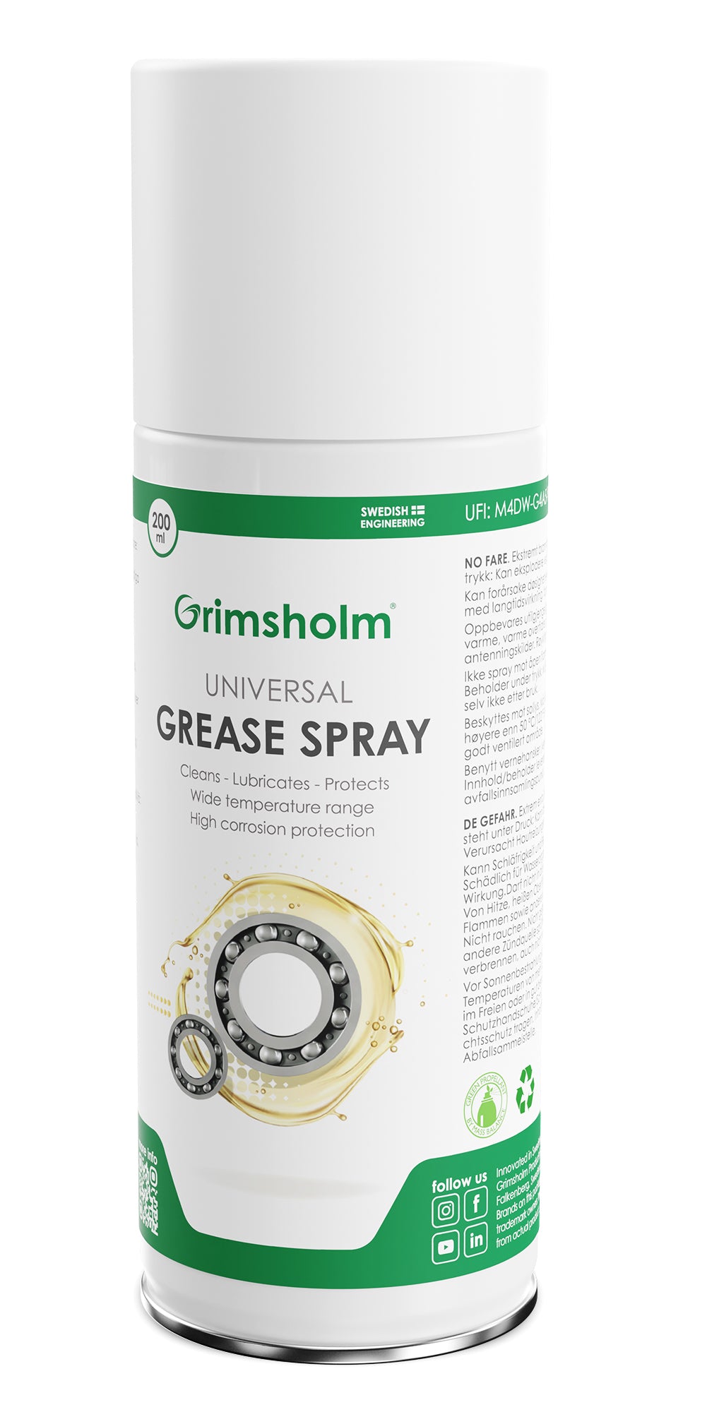 Universal sprayfett, 200 ml