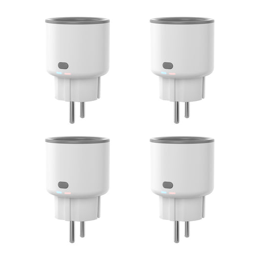 Sonoff S60TPF Wi-Fi smart vägguttag med energimätning, 4-pack