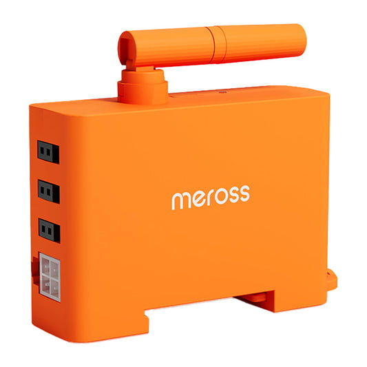 Meross EM06P-EU smart energimätare för DIN-skena, 6 kanaler och Wi-Fi