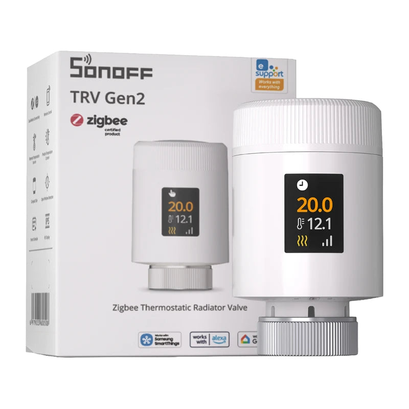 Sonoff TRV Gen2 med förpackning