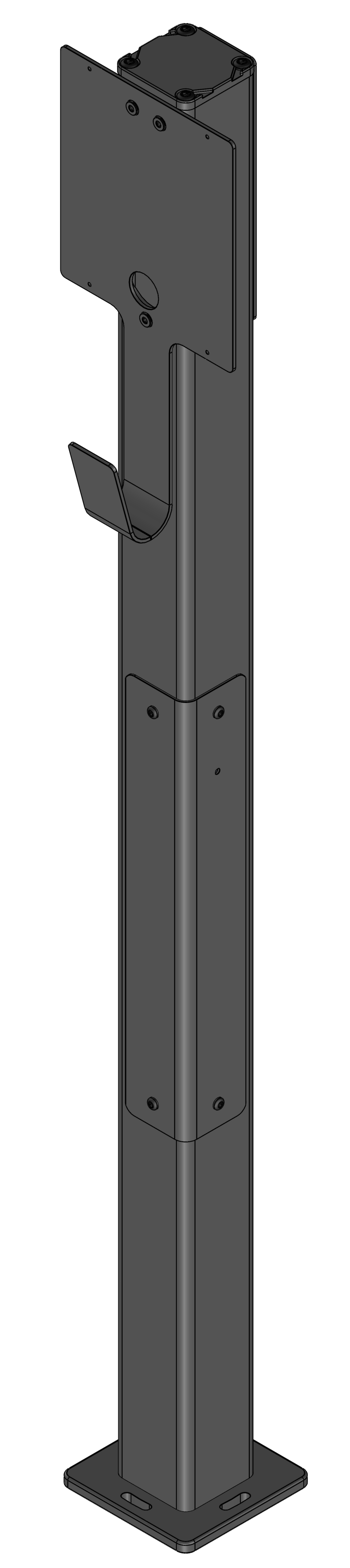Fästplatta NexBlue 1-way kit