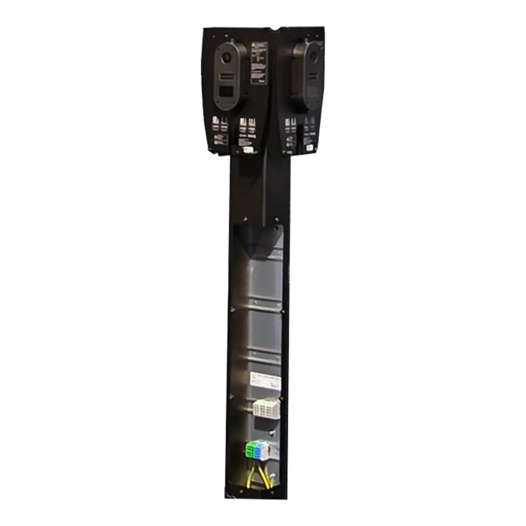 S-Line Base laddstolpe 120 Zaptec Pro 1-4-way