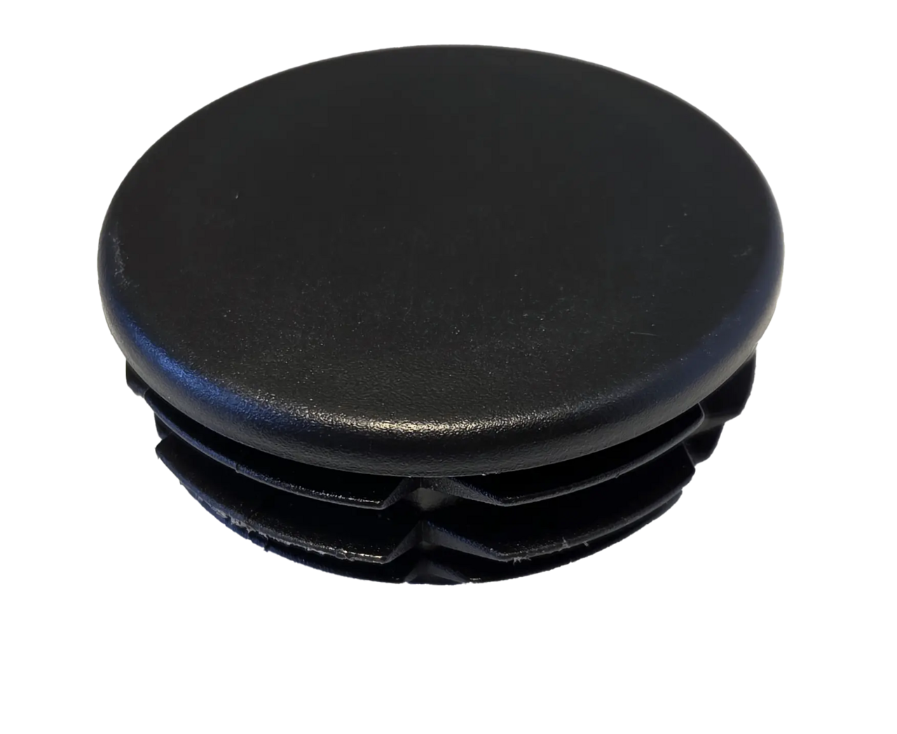 Stolphatt / täcklock svart för 60mm stolpe