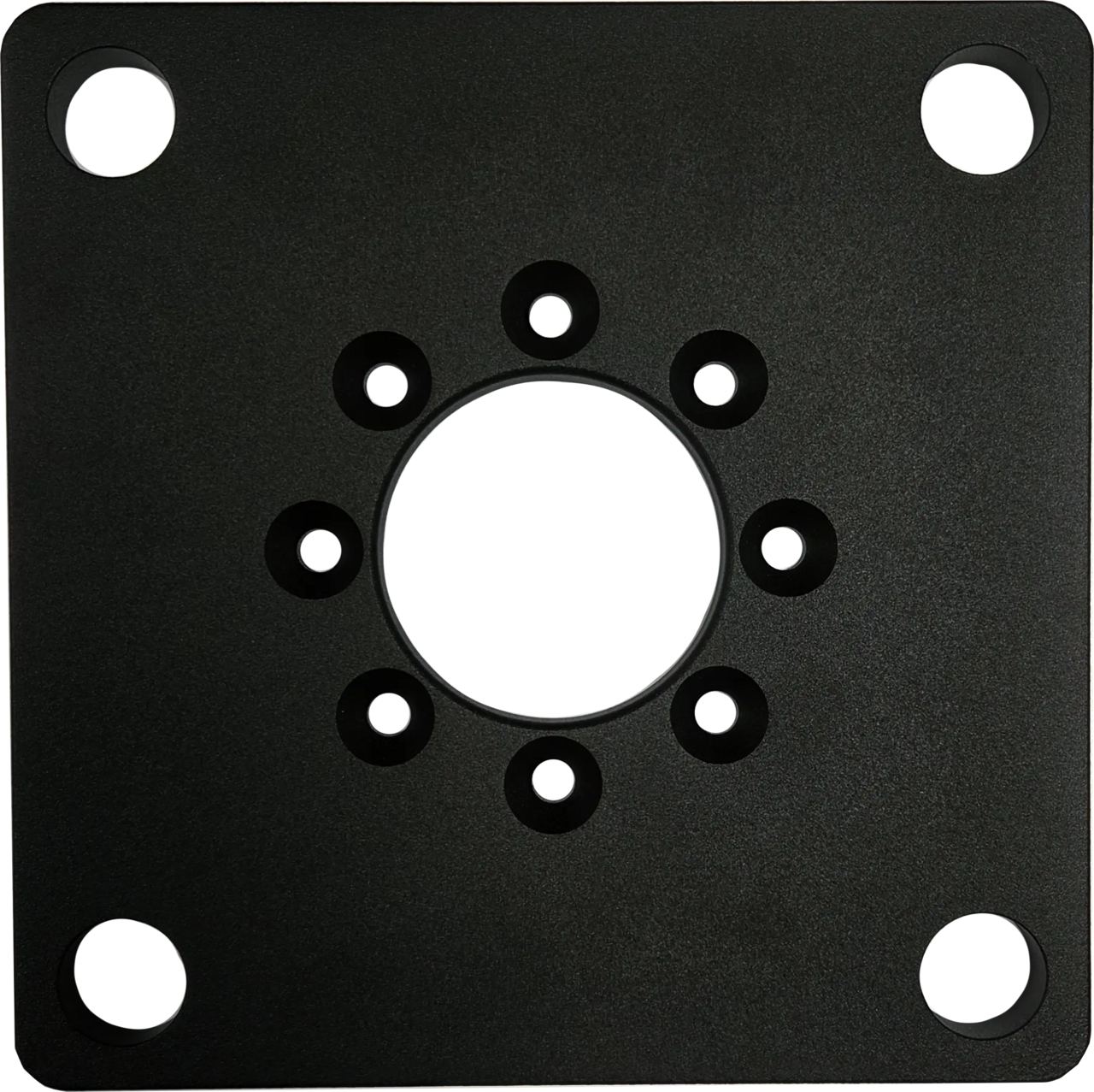 Base adapter c/c110mm till 160mm, 200x200mm (svart)