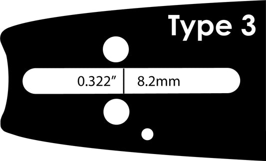 Motorsågssvärd Premium Cut 13" .325" .050"/1.3mm (för Husqvarna)