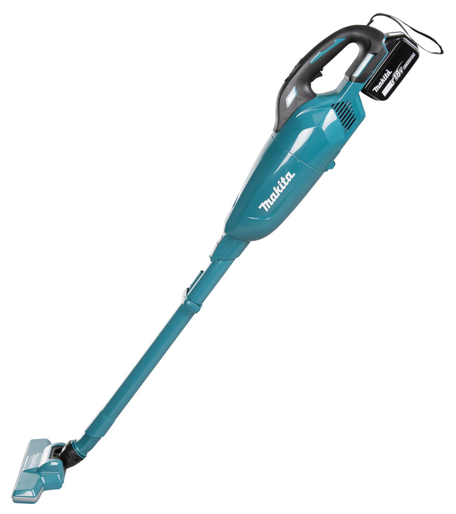 Makita DCL283FZ dammsugare från sidan