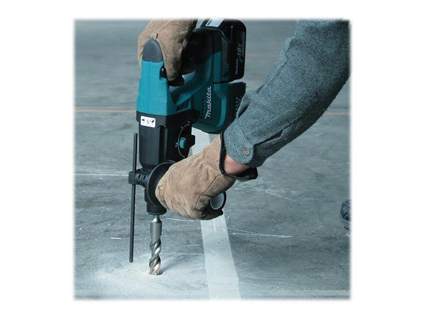 Makita DHR243Z 18V LXT Borrhammer SDS+ – Original (utan batteri)