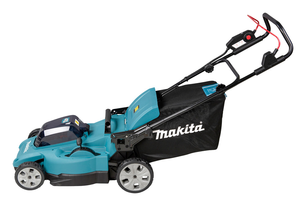 Makita DLM480Z gräsklippare från sidan