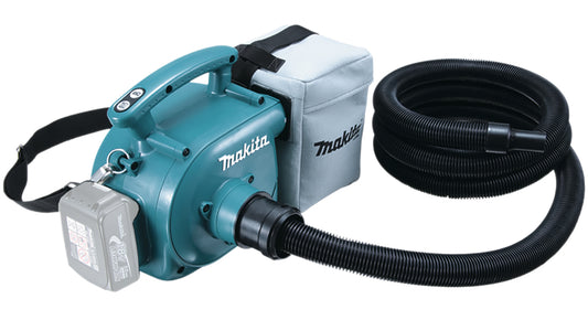 Makita DVC350Z 18V LXT Bärbar spånsugare 3 L med axelrem – Solo (utan batteri) – produktbild 2