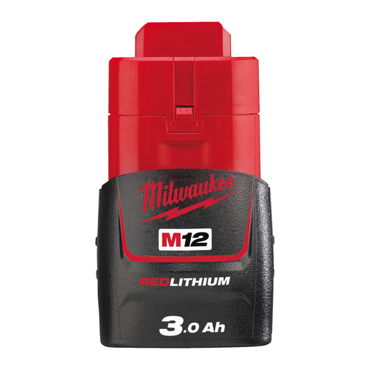 Milwaukee M12 B3 12V 3,0Ah Li-ion Batteri – Original – produktbild 2