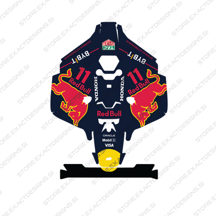 F1 Honda RB21 – Dekalkit för Mammotion robotgräsklippare
