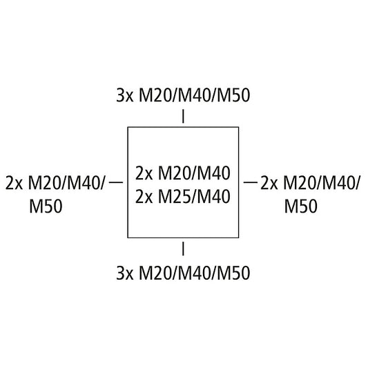Spelsberg Abox Pro 250-25² Grey