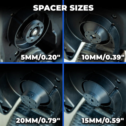 Side Cutting Disc Spacers for Luba Mini 2 1000 Exact Designs
