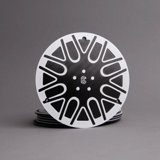 Mammotion Yuka Mini – Radabdeckung im futuristischen Stil - Exact Designs