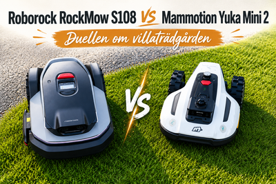 Roborock RockMow S108 mot Mammotion Yuka Mini 2: vår recension efter tre veckor