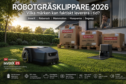 När andra robotgräsklippare är slutsålda: Här är alternativen som faktiskt finns att köpa 2026
