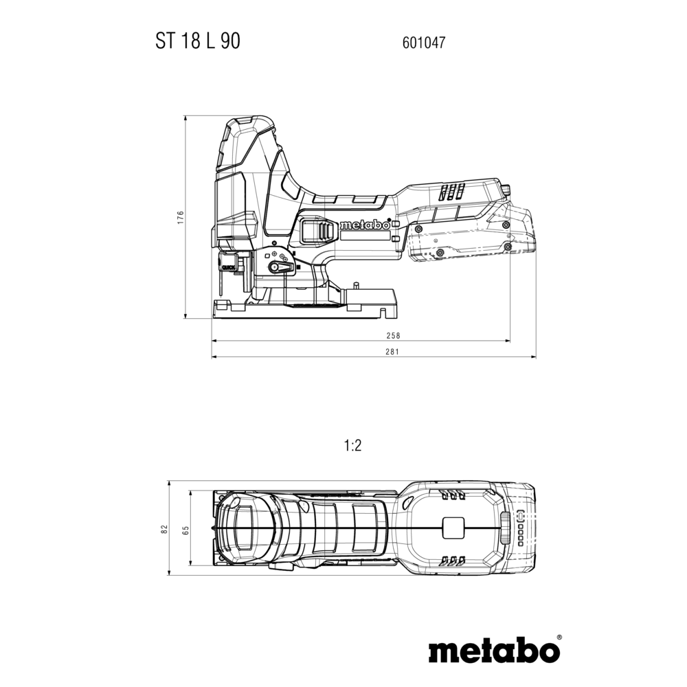 Metabo 601047850 Sticksåg – produktbild 4