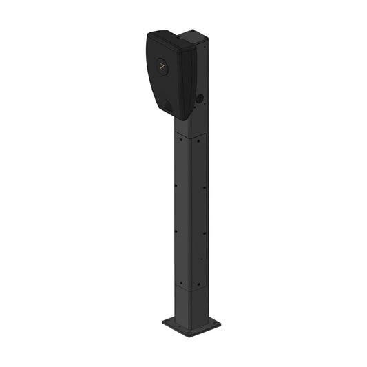 S-Line Base laddstolpe 120 Zaptec Pro 1-4-way