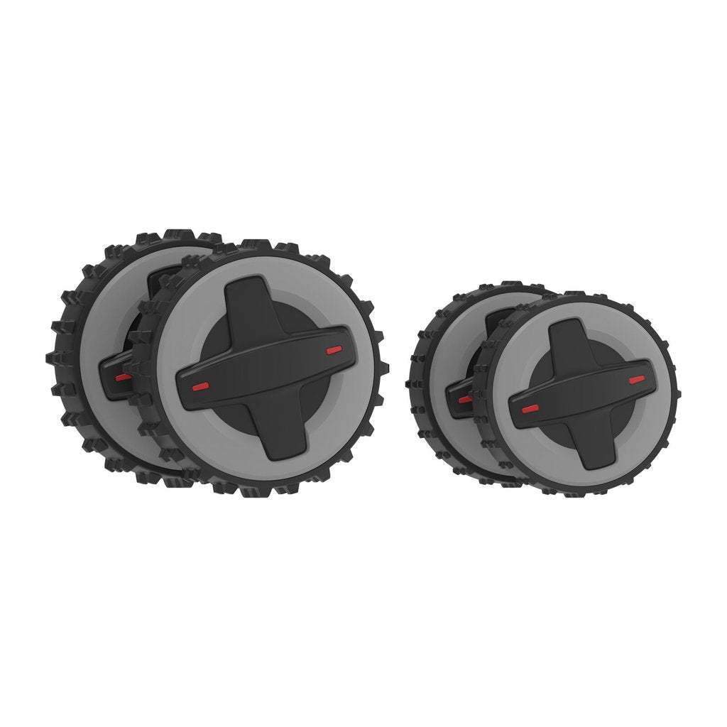 Roborock Rough Terrain Wheels för RockMow Z-serien, Mörkgrå
