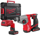 Milwaukee M12 FHAC16-502X 12V FUEL Borrhammare SDS+ – Kit 2x5,0Ah + laddare + väska