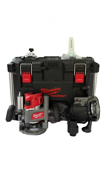 Milwaukee M18 FR12KIT-0P 18V FUEL Handöverfräs 12 mm – Solo med väska (utan batteri)