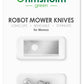 Knivar till Mowox, 9-pack