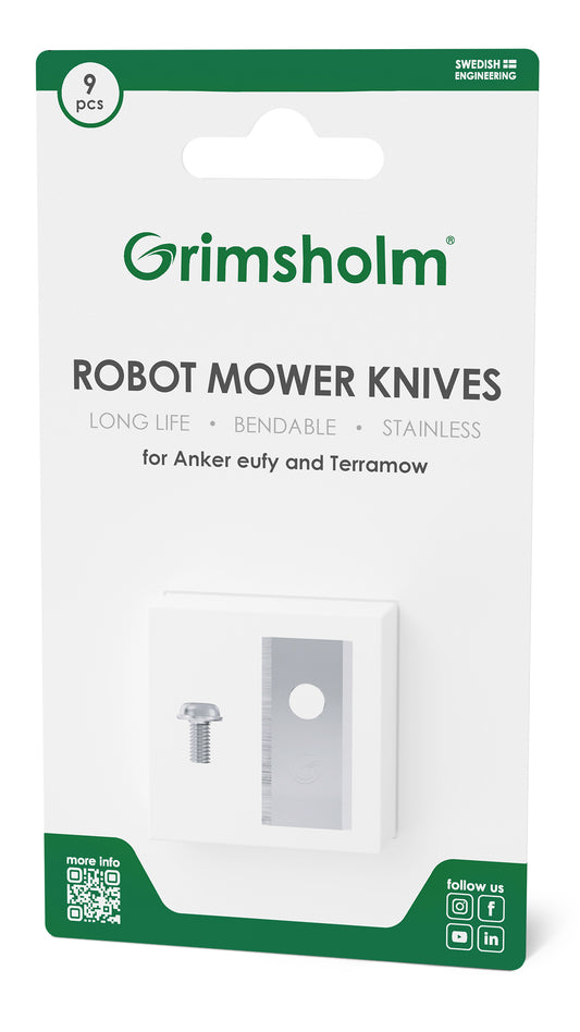 Knivar till Anker eufy och terramow, 9-pack