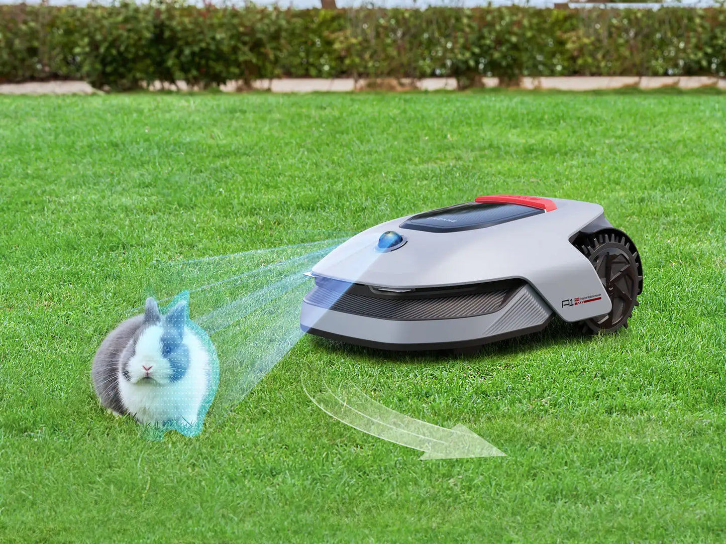 Dreame A1 Pro 2000 robotgräsklippare utan slinga med LiDAR
