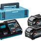 Makita 191J97-1 40V max XGT Laddare DC40RA + 2×4,0Ah Batteri i Makpac 1 – produktbild 2