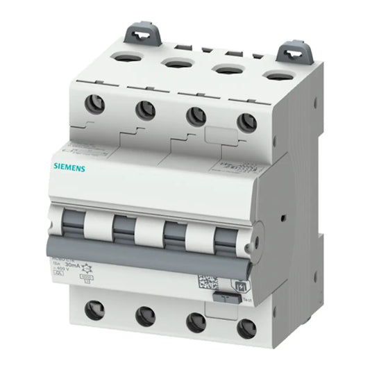 Siemens personskyddsautomat 3P+N 30mA 6kA C32a