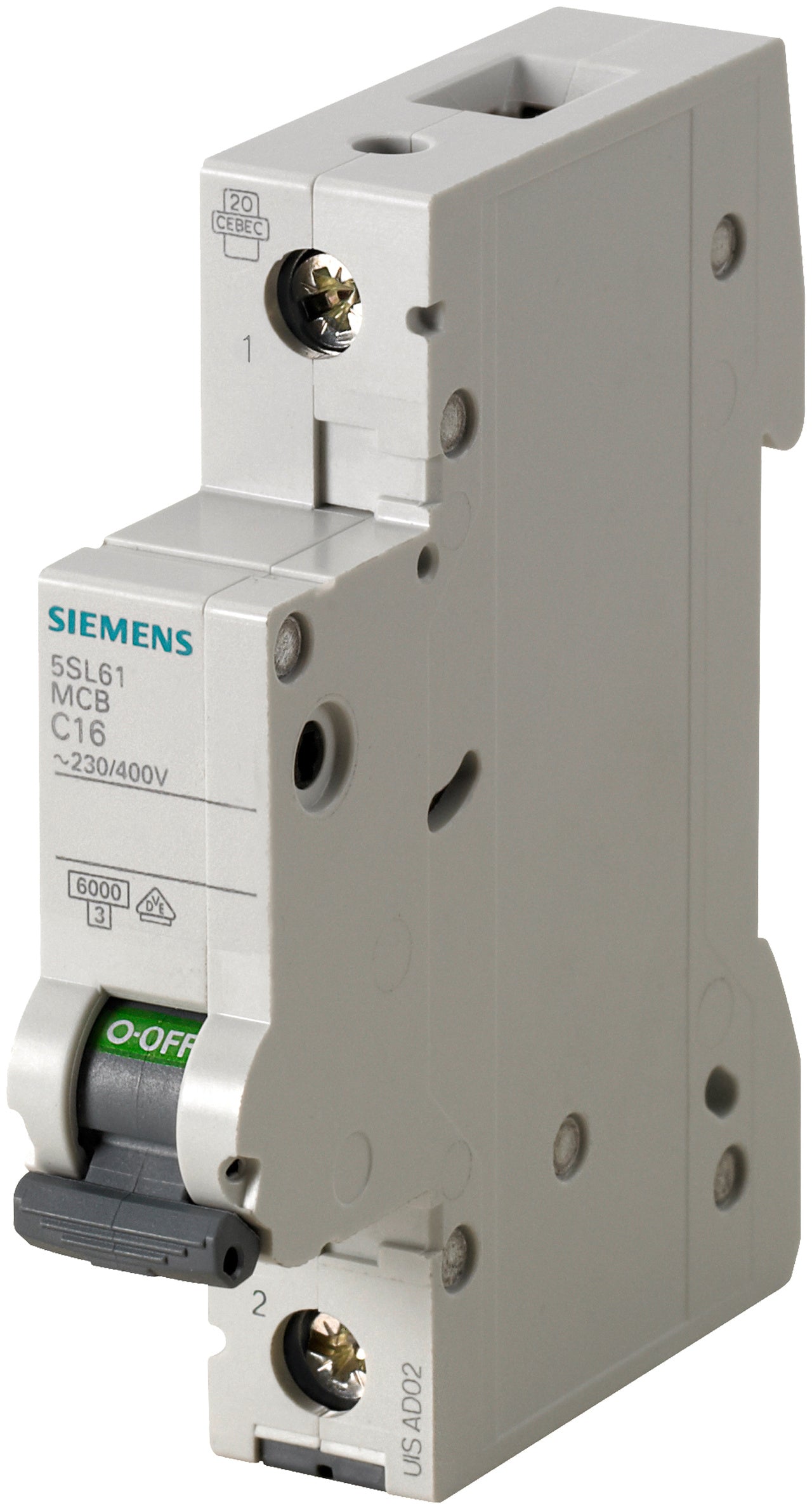 Siemens dvärgbrytare 1-pol 6kA C10