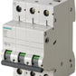 Siemens dvärgbrytare 3-pol 6kA C63