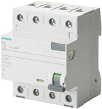 Siemens Jordfelsbrytare typ A, 4-polig, 25A, 30mA, 400V