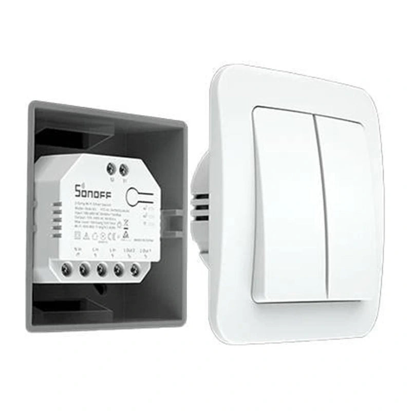 Sonoff Dual R3 smart WiFi-brytare med 2 kanaler och energimätning