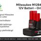 Milwaukee M12B4 M12 12V Batteri – Original