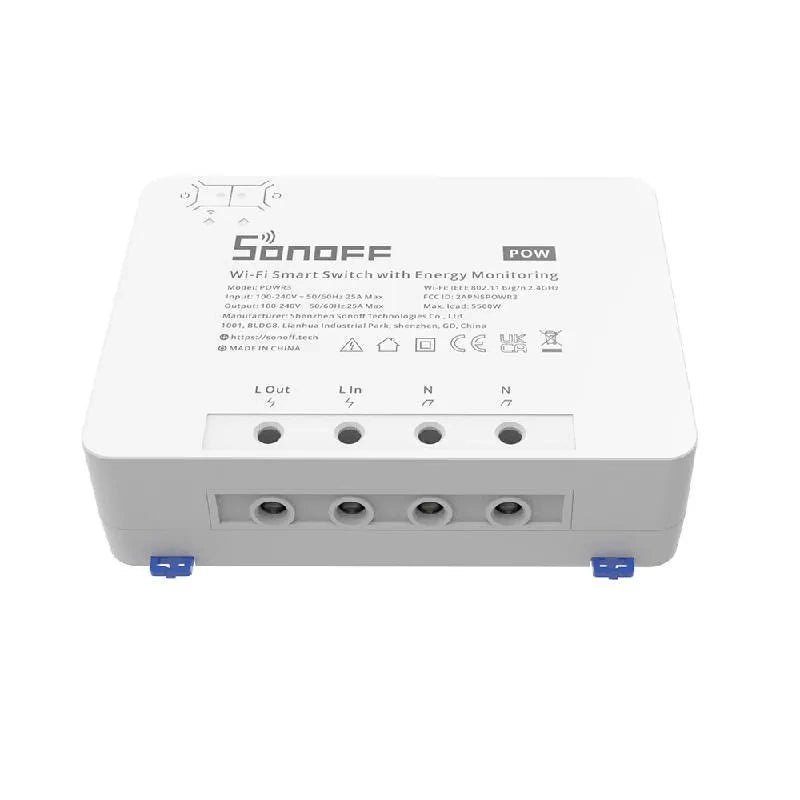 Sonoff POWR3 smart WiFi-brytare 25 A med energimätning
