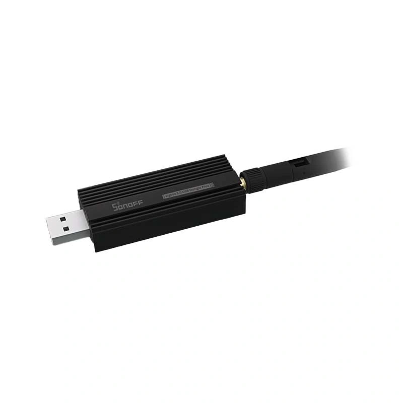 Sonoff ZigBee 3.0 USB Dongle Plus, Zigbee-adapter med extern antenn