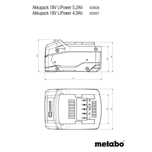 Metabo LiPower närbild