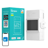 Sonoff POWR320D smart Wi-Fi-relä 20 A med energimätning och display