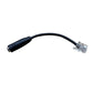Sonoff AL010 adapter, 2,5 mm jack till RJ9 4P4C för sensorer