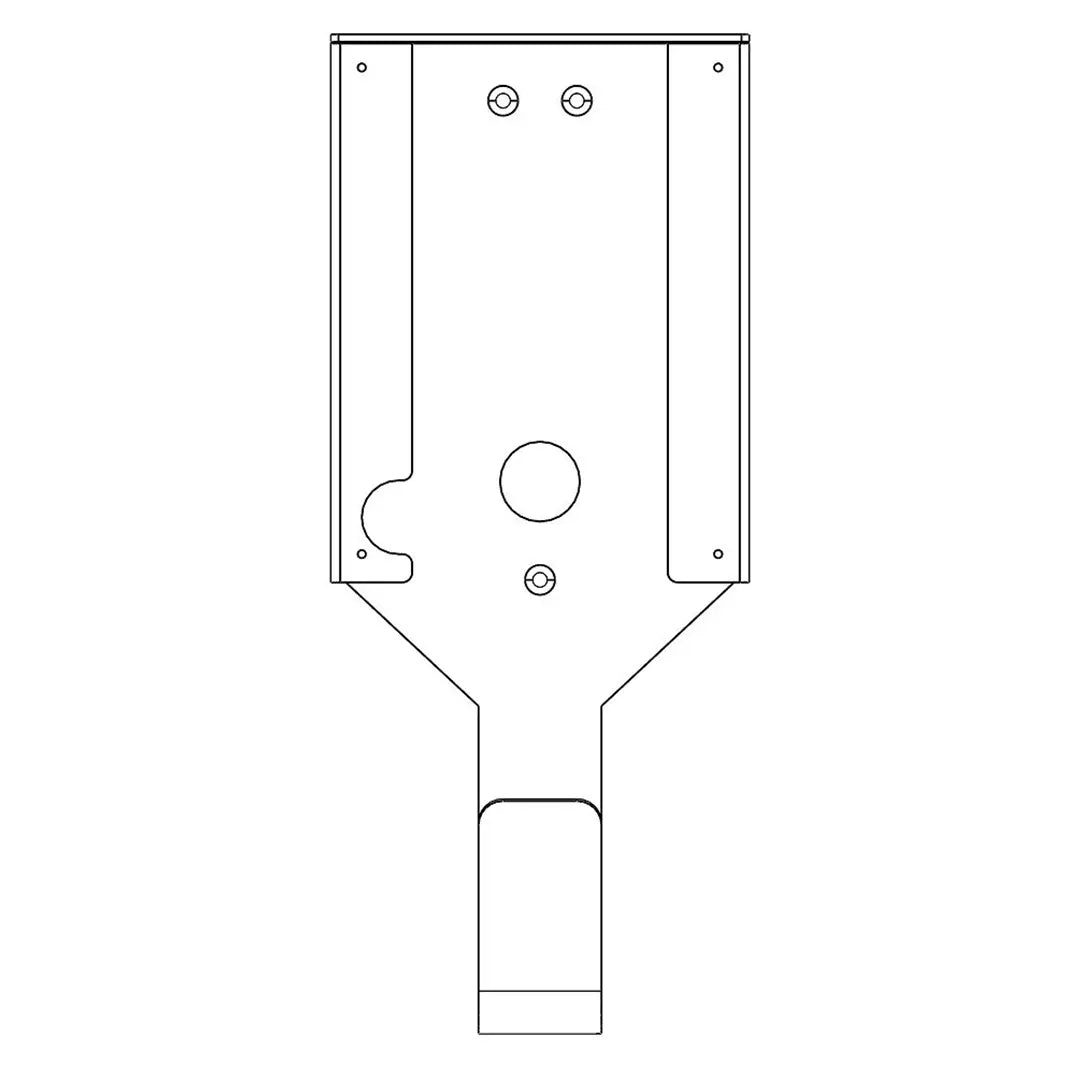 Fästplatta Zaptec GO 2-Way Kit