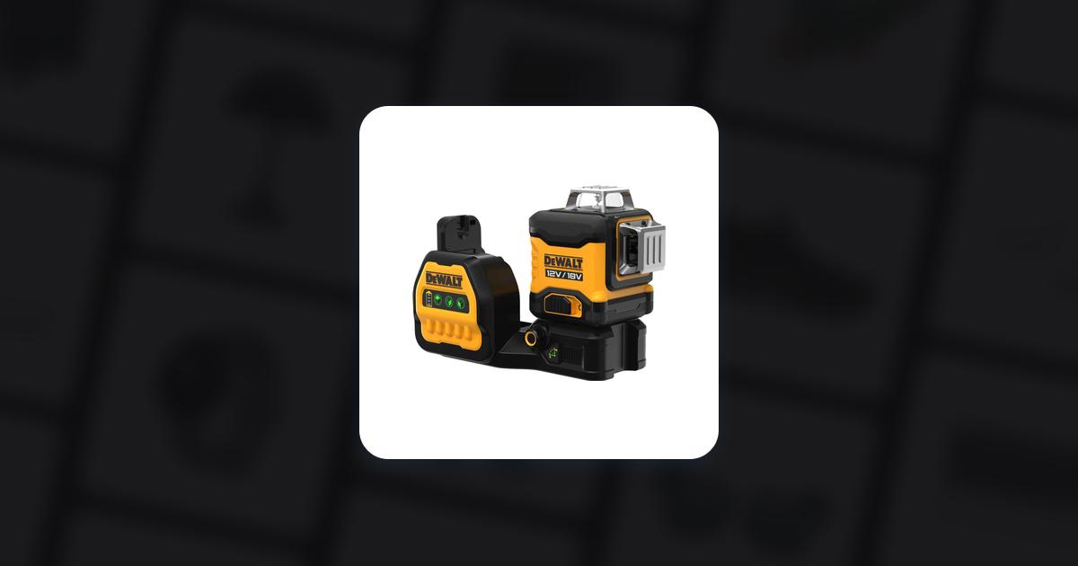 DeWalt DCE089D1G18 rotationslaser grön