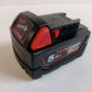 Milwaukee M18 Snickarpaket – FR12 Handöverfräs + 5,0Ah Batteri