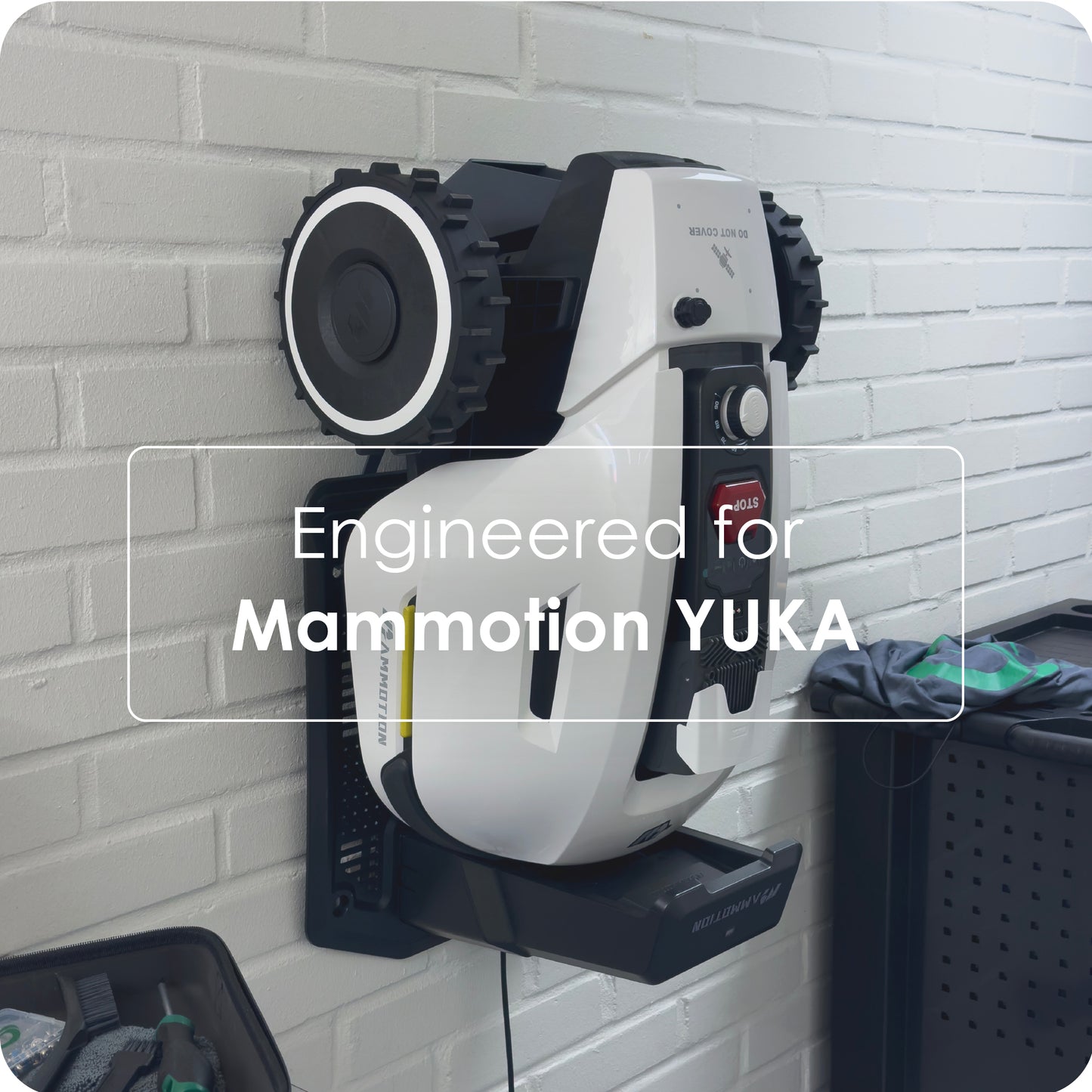 Vägghängare till Mammotion Yuka