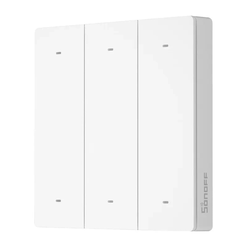 Sonoff R5 trådlös scenbrytare med 6 knappar, batteridriven, vit