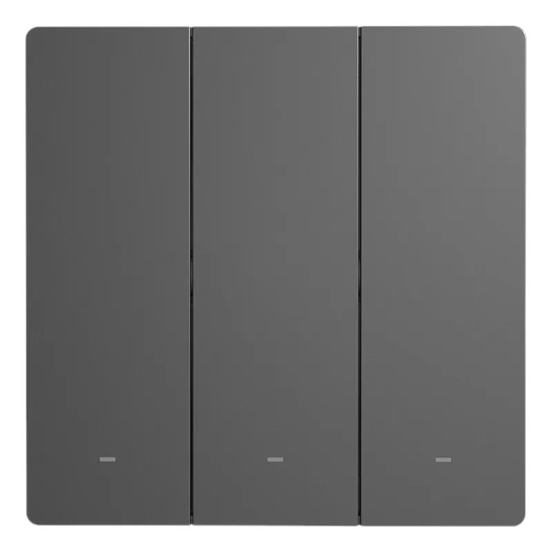 Sonoff M5 3C smart väggströmbrytare Wi-Fi, 3 kanaler, grå