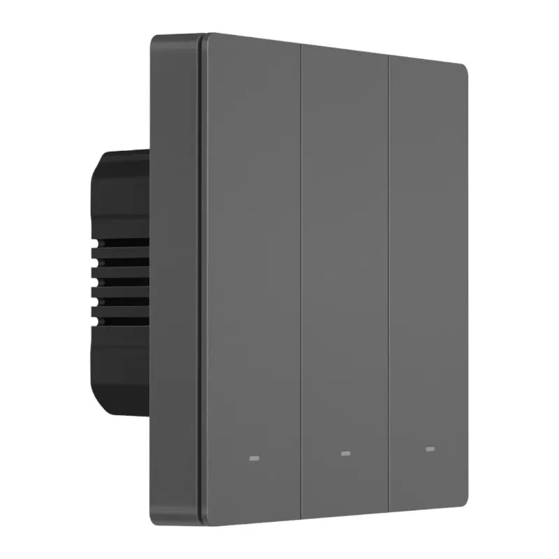 Sonoff M5 3C smart väggströmbrytare Wi-Fi, 3 kanaler, grå